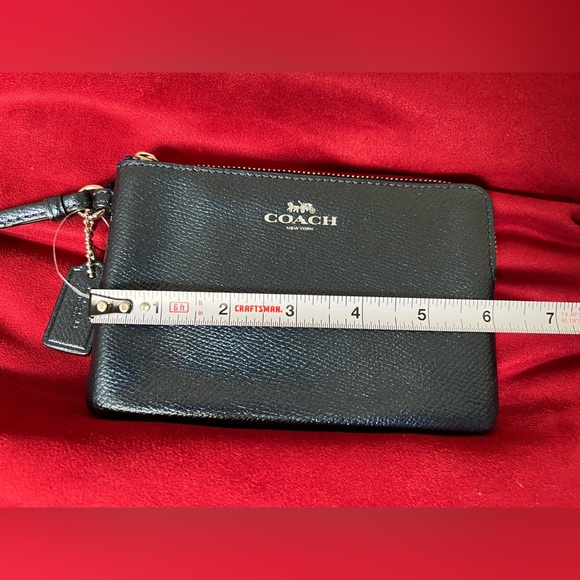 Coach Leather Wristlet in Blue - Picture 5 of 6